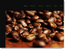 Tablet Screenshot of cushcoffee.com